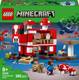 Конструктор игровой Minecraft Грибной дом 21270 500 деталей