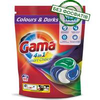 Капсулы для стирки Gama 4in1 8435495836759 60 шт