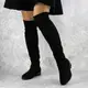 Женские ботфорты Fashion Nabbenna 1371 39 размер 25 см Черный