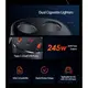 Адаптер автомобильный USAMS Dual Cigarette Lighters Digital Fast Car Charger C28 US-CC151 |2USB/1Type-C, 245W/6A, PD/QC|