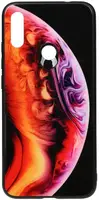Чехол-накладка TOTO Print Glass Space Case Xiaomi Redmi Note 7 Amethyst
