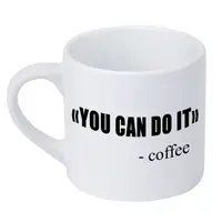 Кружка маленькая You can do it - Coffee 170 мл (KRD_20M068)
