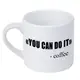 Кружка маленькая You can do it - Coffee 170 мл (KRD_20M068)
