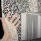 Тюль жаккард, коллекция "Розалия" мрамор Цвет кремовый Код 1015т