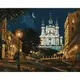 Картина по номерам с LED подсветкой Santi Киев в ночи 956662 40х50 см