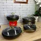 Набор посуды OMS 3024-IND-Gold 9 предметов золотистый