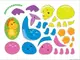 Книжка: "Аппликации: клеим дома и в садике", 4+ лет