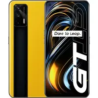 Б/У Мобильный телефон Realme GT 5G 8/128GB Yellow мощный смартфон со Snapdragon 888 и AMOLED-дисплеем