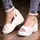 Женские босоножки Fashion Jadou 3026 40 размер 25 см Бежевый