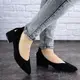 Женские туфли Fashion Tippy 2017 40 размер 25,5 см Черный