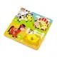 Дерев"яна рамка-вкладиш Viga Toys Мешканці ферми 59562