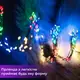 Гирлянда светодиодная конский хвост GarlandoPro 200LED Роса 2м 10 линий 173309ML