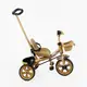 Детский велосипед 3-х колесный BestTrike BS 619 фара музыкальная 2 корзины. Beige (170361)