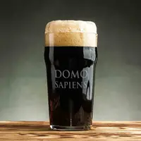 Бокал для пива "Domosapiens", английский, Деревянная подарочная коробка с гравировкой
