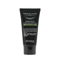 Крем-маска BIOAQUA Delicate Skin Smooth з бамбуковим вугіллям очищаюча 60 г