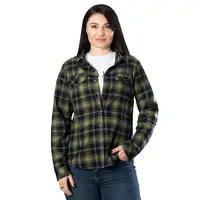 Рубашка Pani "Буревой" (Logo Tan) Lime Green/Navy (8757), L