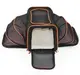 Сумка переноска для кошек и собак XL 76x46x28 см CosmoPet CP-05 Black/Orange