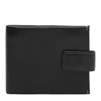 Мужское кожаное портмоне Ricco Grande K1611bl-black