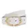 Женский кожаный ремень Borsa Leather CV1ZK105-goldwhite