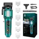 Аккумуляторная машинка для стрижки VGR V-600. Цвет: зеленый