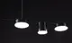 Люстра светодиодная потолочная LED светильник для квартиры на потолок лэд 27171 Черный 42-72х12х122 см.