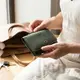Женский кошелек компактного размера из натуральной кожи ST Leather 23072 Зеленый