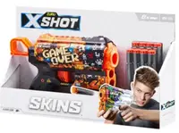 Бластер ігровий X-Shot Skins Flux Game Over 36516E 8 патронів