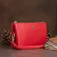 Вместительный клатч из двух частей женский ST Leather 19251 Красный