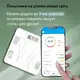 Смарт-весы Wear Fit QRFT-01 Bluetooth 180kg умные весы Белый
