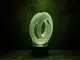 Сменная пластина для 3D ночника "Лента Мебиуса 3" 3DTOYSLAMP