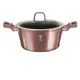 Кастрюля с крышкой Berlinger Haus I-Rose Edition BH-6034 2,2 л 20 см
