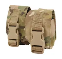 Тактический результат под 2 гранаты KIBORG GU Double Mag Pouch Multicam
