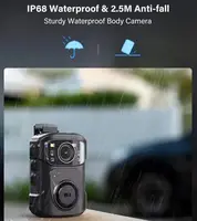 Боді камера BOBLOV B4K5, GPS, 128GB (1254)