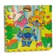 Игровой коврик-пазл массажный, 4 детали. (76250)