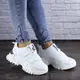 Сникеры женские Fashion Basey 2111 41 размер 25 см Белый