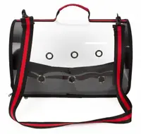 Сумка для перенесення котів та собак 43x22x25 см CosmoPet (3 люверса) CP-10M Red