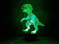 Сменная пластина для 3D ламп "Динозаврик" 3DTOYSLAMP