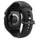 Чехол и ремешок Spigen для Apple Watch 10/ 11 (46mm) - Liquid Air Pro, Black (ACS09317)