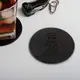 Костер-подставка кожаная "Keep calm and drink whiskey", английский