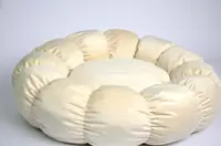 Лежак круглый 304083 Zoobaza - розовый, 43х13