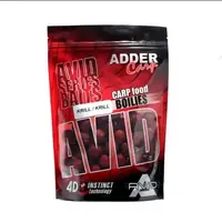 Бойли Adder Carp Boilies AVID Krill 1kg 16mm Криль