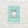 Постер в рамке Be OWL some 15x21 см, A5 (WMT5_ART058_WH)
