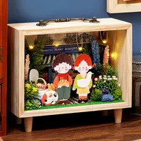 Ляльковий будинок DIY Cute Room K-005 Bakery конструктор в коробці для дівчаток