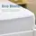 Стёганный Наматрасник Чехол ТЕП Eco Blanc 200х220см Микро