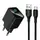 Адаптер сетевой HOCO C to C cable Excellent single port charger with digital display set CS81A |1USB, QC, 18W/3A|