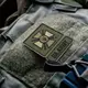 Шеврон на липучке Армия Украины ВСУ UA.ARMY 6х7 см вышитый патч нашивка