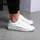 Кроссовки женские Fashion Gizmo 3558 40 размер 25,5 см Белый