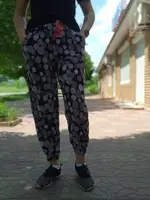 Женские брюки-султанки "Ласточка" 2XL/4XL 50-54 Art: 402