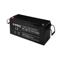Аккумуляторная батарея Volt Polska AGM VPRO 12V 150 Ah VRLA для ИБП / Свинцово-кислотный аккумулятор