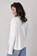 Трикотажна жіноча кофта в стилі oversize - білий цвет, M